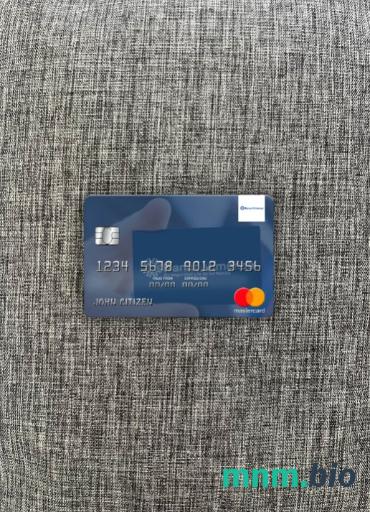 Dominican Republic Banco Vimecan wygląd zdjęcia mastercard skan PSD + zdjęcie